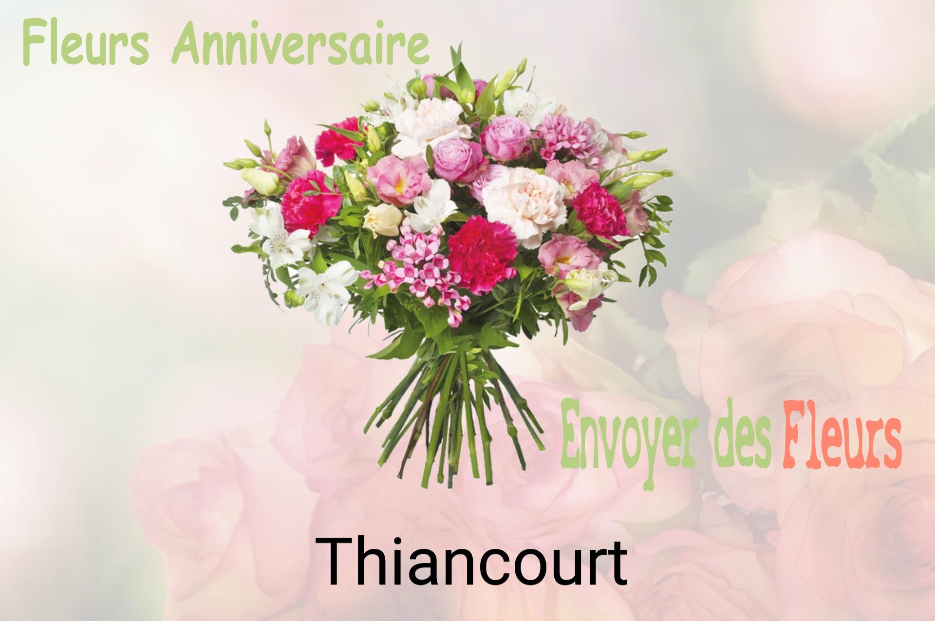 Bouquet de fleurs d’anniversaire livré à Thiancourt