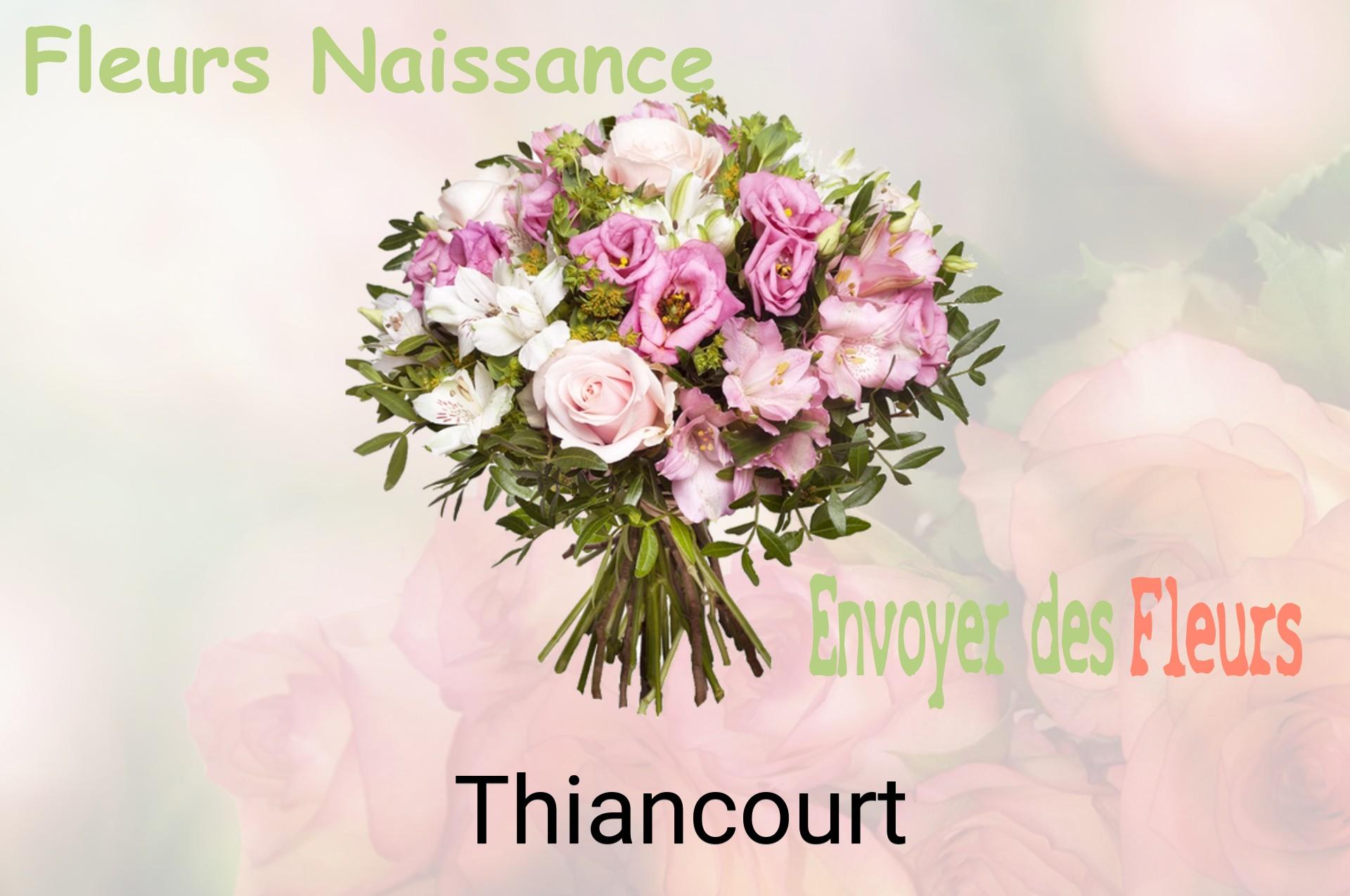 Bouquet de fleurs de naissance livré à Thiancourt